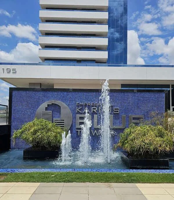 Fachada do Edifício Empresarial Kariris Blue Tower